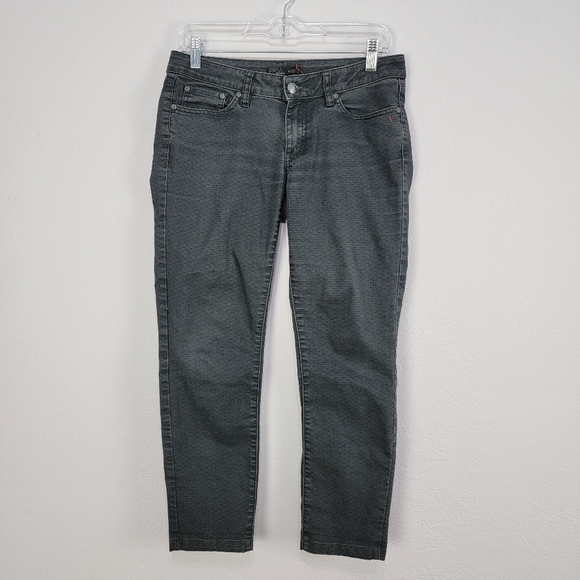 Prana Kara Organic Cotton Blend Crop Gray Size 4/27 - Picture 13 of 16